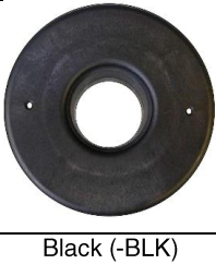 Supply Outlet - 2.5" - Flangeless - Black