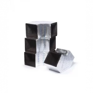 Unico UPC-18-085R6-4 Square Fiberglass Elbow