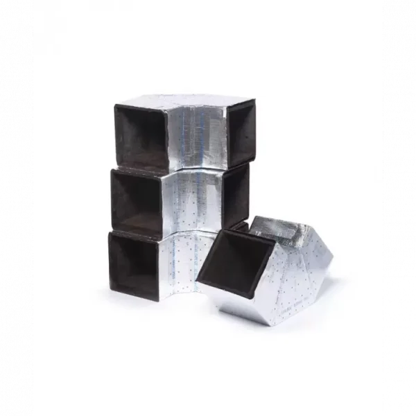 Unico UPC-18-085R6-4 Square Fiberglass Elbow
