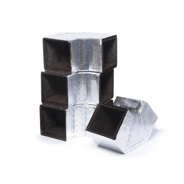 Unico UPC-18-095S-4 Square Fiberglass Elbow