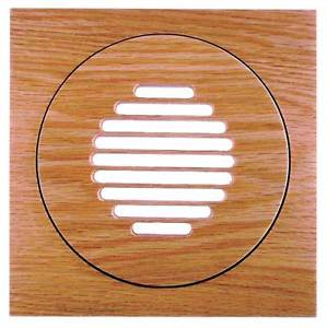 SpacePak - AC-TRM-LF-FO - Architectural Outlet - Louvered/Flush/Finished/Oak