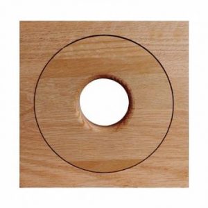 SpacePak - AC-TRM-OF-UO - Architectural Outlet - Open/Flush/Unfinished/Oak