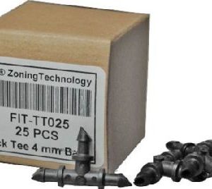 Arzel FIT-TT025 Black Tubing Tee (25-Pk.)