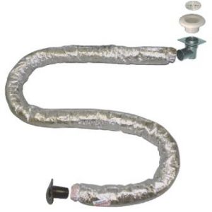 Hi-Velocity 20020120010 2" x 10' R4.2 Supply Tubing and Outlet ASSEMBLED (4/box)