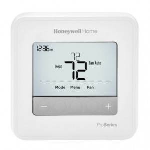 Honeywell TH4110U2005/U - T4 Pro Thermostat, Programmable or Non-Programmable, 1H/1C