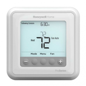 Honeywell TH6220U2000/U - Programmable Thermostat up to 2 Heat/1 Cool Heat Pumps or 2 Heat/2 Cool Conventional Systems
