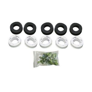 SpacePak - AC-TKMR-5 - 5-Pack Round Sheet Metal Plenum Take Offs 45AC-TKMR-5