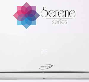 AirCon ASRCI/EM4H4S09 - 9,000 BTU Serene -  16 SEER Heat Pump System