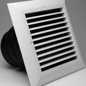 AirTec 81915 MVE 8x8 Grille w/ Built-In Collar For 6" 7" or 8" Flex