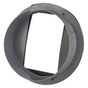 SpacePak - AC-PAJ - Air Handler to 9" Round Sheet Metal Adapter | For J Series Air Handlers 45AC-PAJ
