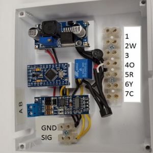 TSTAT Chiltrix Interface CX34 To Standard Heat Pump Thermostat
