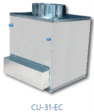 CU-31-EC-H ESP Hi-Velocity 1-Ton Blower Module w/ Hot Water Coil 41060100031