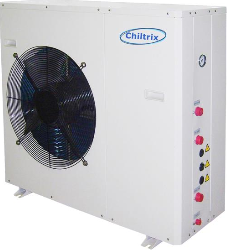 Chiltrix CX34 Inverter Variable Speed 2-Ton Cooling/3-Ton Heating Heat Pump Chiller CX34-4