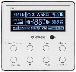Gree XE71 Wired Controller MC20700970