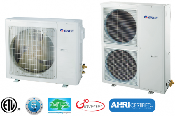 Gree UMAT18HP230V1BO U-Match 1-Zone 18,000 BTU Heat Pump
