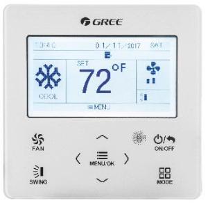 Gree XK76 Wired Programmable Controller
