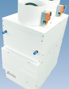 HE-Z-50-H-110v-Z2 ESP Hi-Velocity 1.5 to 2 Ton 110 Volt Blower Module with Hot Water Heat Coils and 2-Zones