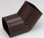 LCFI92B Fortress 3.5" 45° Inside Vertical Ell - BROWN