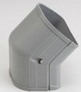 LCFO92G Fortress 3.5" 45° Outside Vertical Ell - GRAY