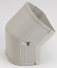 LCFO92I Fortress 3.5" 45° Outside Vertical Ell - IVORY