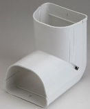 LCI92W Fortress 3.5" 90° Inside Vertical Ell- WHITE