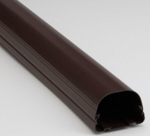 LD92B Fortress 3.5" x 8 Feet Line-Set Concealer 2-5/8"H - BROWN