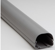 LD92G Fortress 3.5" x 8 Feet Line-Set Concealer 2-5/8"H - GRAY