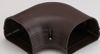 LK92B Fortress 3.5" 90° Flat Ell - BROWN