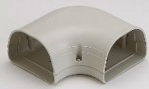 LK92I Fortress 3.5" 90° Flat Ell - IVORY