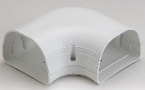 LK92W Fortress 3.5" 90° Flat Ell - WHITE