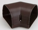 LKF92B Fortress 3.5" 45° Flat Ell - BROWN