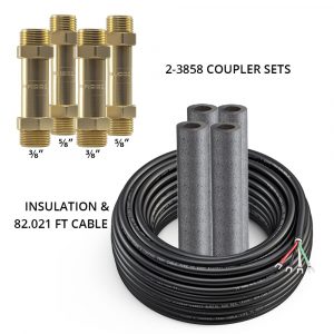 DIYCOUPLER-3858K75 Mr Cool Gen3 DIYCOUPLER-38 + DIYCOUPLER-58 (Two Sets) w/ 75 ft of Communication Wire