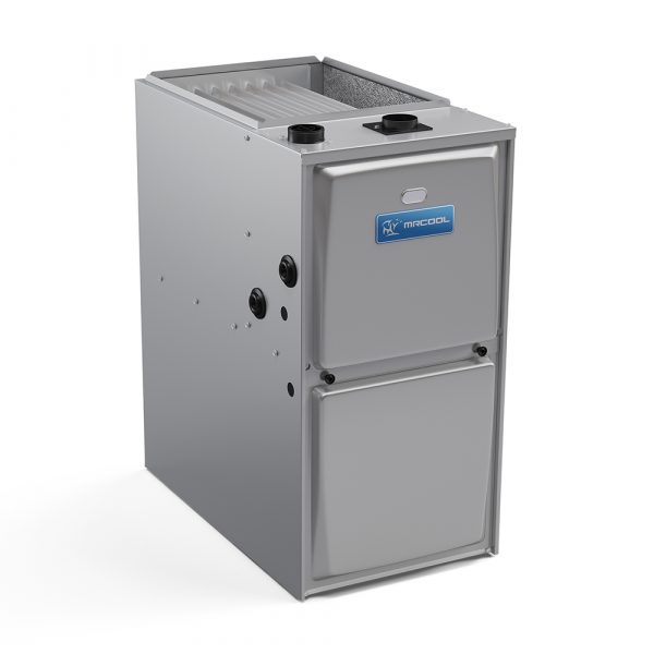 MGD95SE045B3XA Mr Cool 95% AFUE 45K BTU 3 Ton Downflow Single-Stage Multi-Speed ECM Motor Low Nox Gas Furnace with 14.5" Cabinet