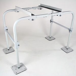 Quick-Sling QSTD6000 - Vertical Air Handler Stand (24") - 19" Arms