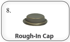 Hi-Velocity 3" HE Rough-In Cap