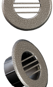 Hi-Velocity Silver Vein Vent Plate 2"