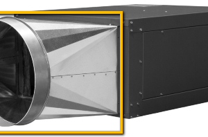 45AC-OTR-2430 SpacePak Round Return Duct Adaptor For 2430