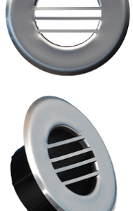 Hi-Velocity Stainless Steel Vent Plate 3" HE