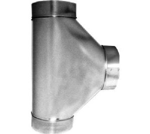 Plenum - Round Sheet Metal - TEE - 10" OD