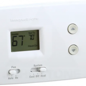 Honeywell TH3110D1008/U - Non-Programmable Digital Thermostat, 1H/1C for Conventional and Heat Pump