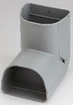 LCI122G Fortress 4.5" 90° Inside Vertical Ell - GRAY