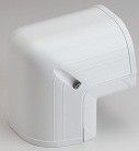 LCO122W Fortress 4.5" 90° Outside Vertical Ell - WHITE