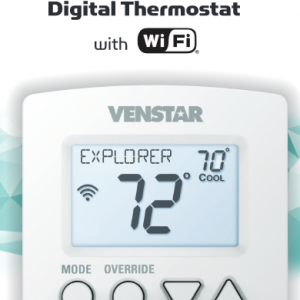 Venstar T2050 Commercial Explorer Mini Wi-Fi Thermostat